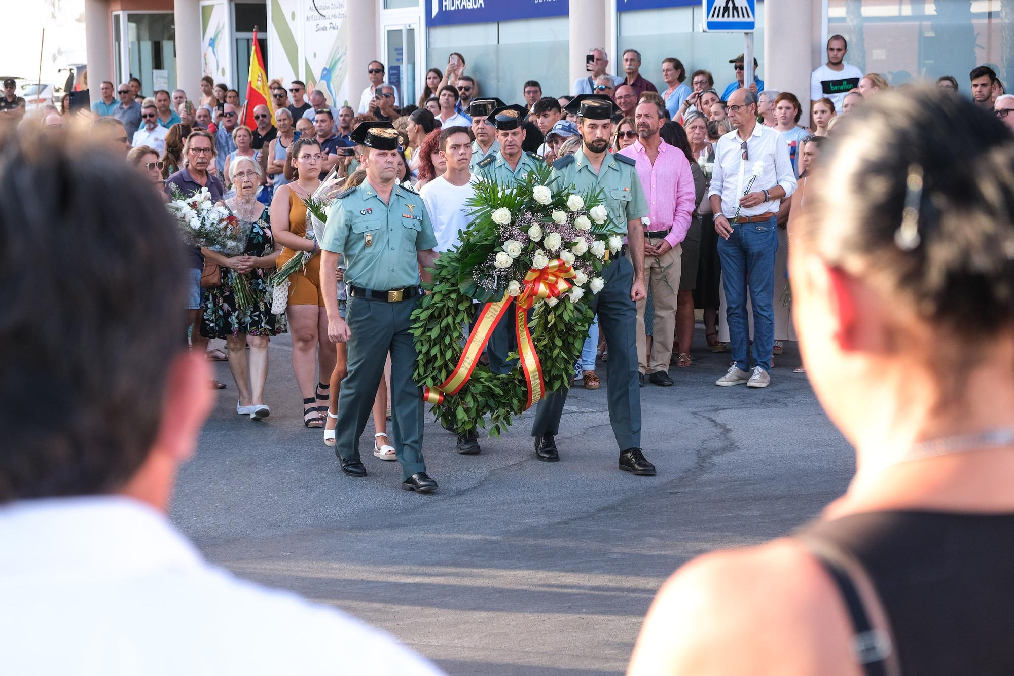 Santa Pola homenajea a la pequeña Silvia en el 20 aniversario de su asesinato en el atentado de ETA