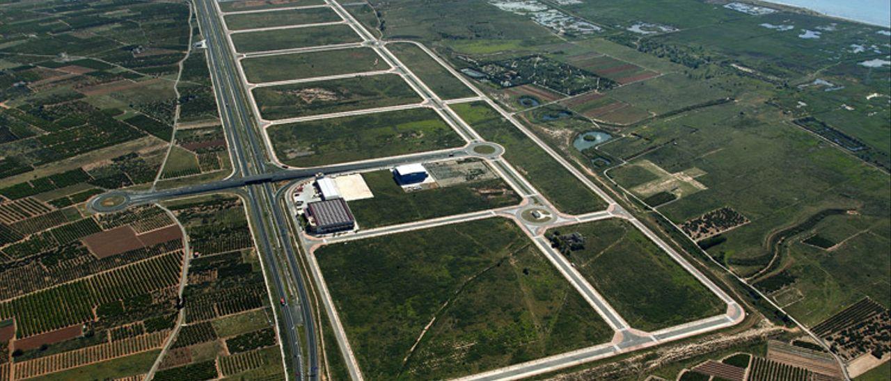 Imagen aérea de la superficie de Parc Sagunt I, en una imagen de archivo.