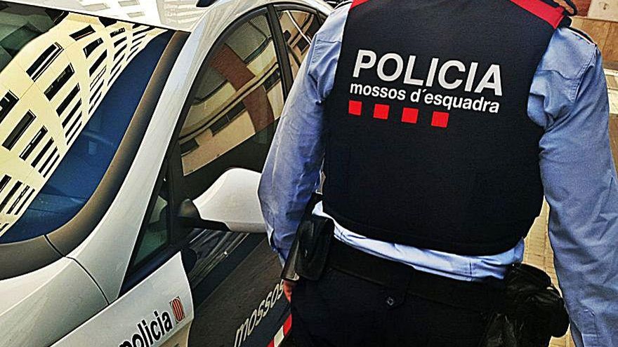 Un agent dels Mossos d’Esquadra.