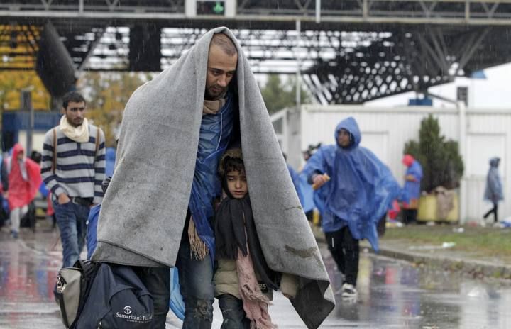 La frontera entre Croacia y Eslovenia ha vivido momentos de tensión por los deseos de los refugiados de atravesarla