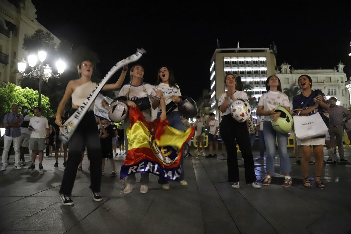 La celebración del título de Champions del Real Madrid en Córdoba, en imágenes