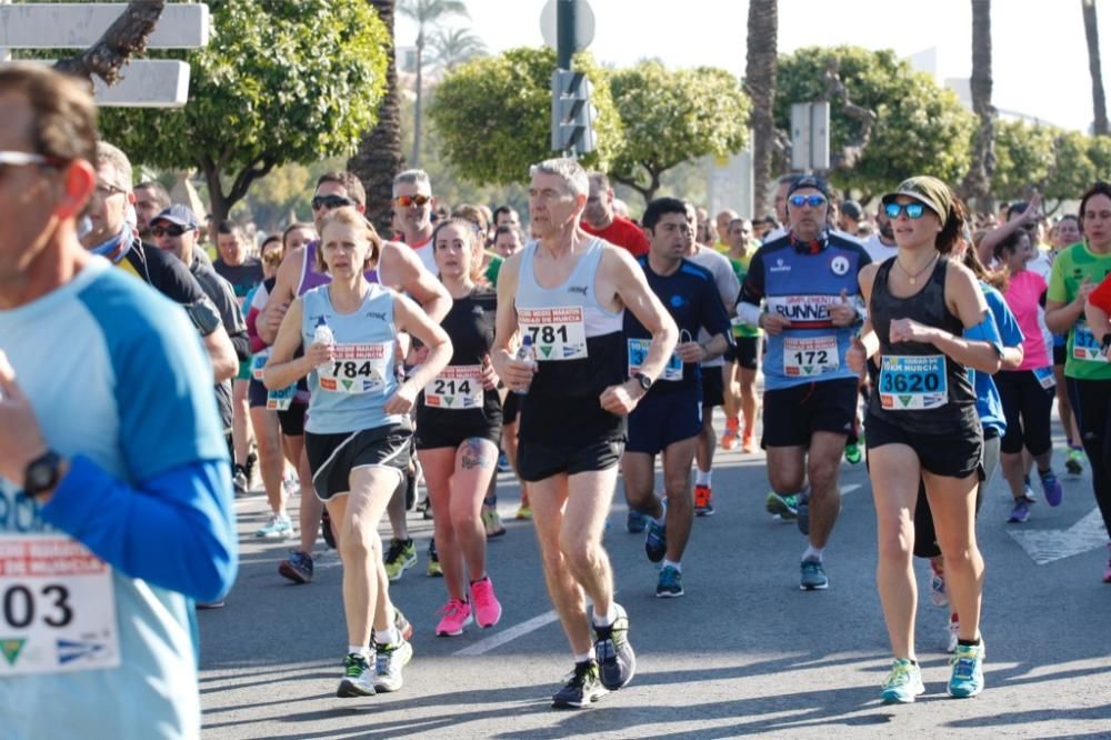 Media Maratón Murcia: Paso por Puente Reina Sofía