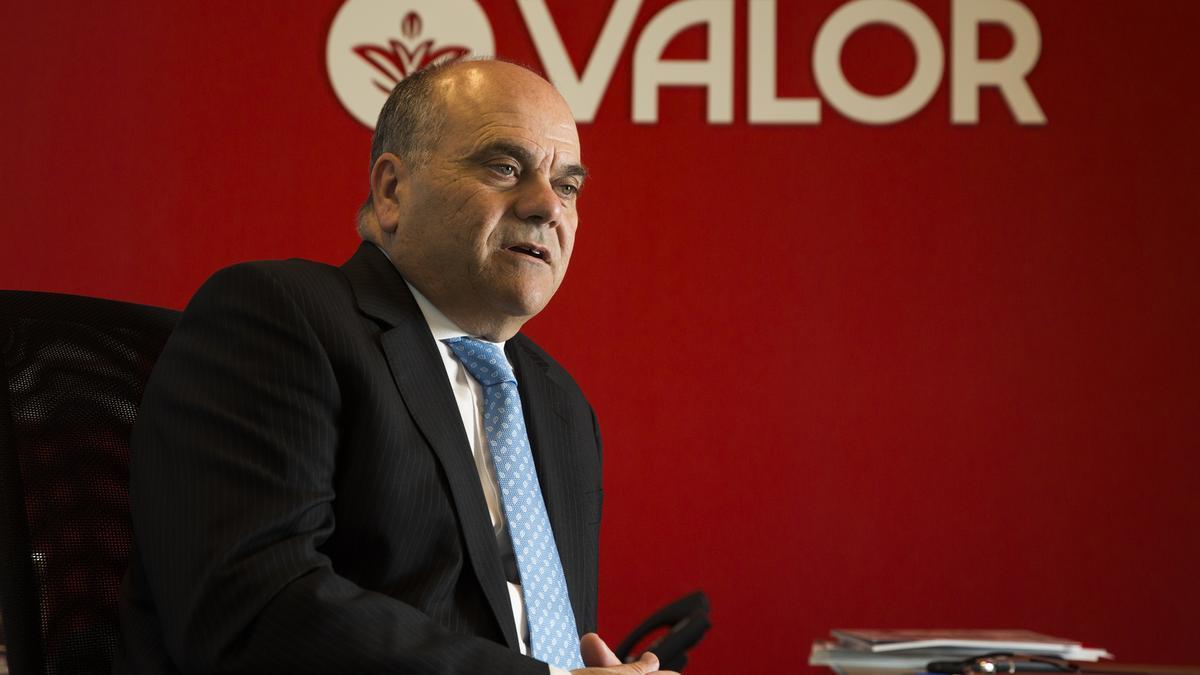 El presidente ejecutivo de Chocolates Valor, Pedro López.