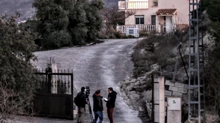 El lugar de los hechos en una imagen tomada en la tarde de hoy