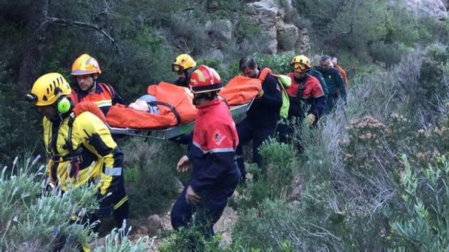 Rescatan en montañas de la Marina Alta a tres mujeres en apenas 5 horas