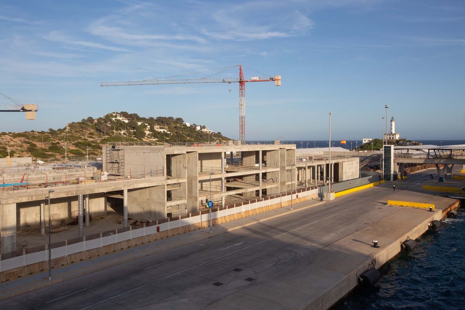 Inauguración del nuevo barco de Baleària, Eleonor Roosevelt.