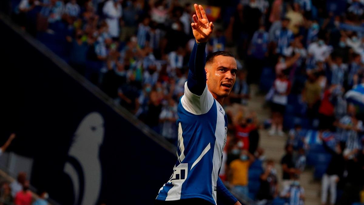 Raúl de Tomás anotó un gol en la victoria del RCD Espanyol frente al Real Madrid