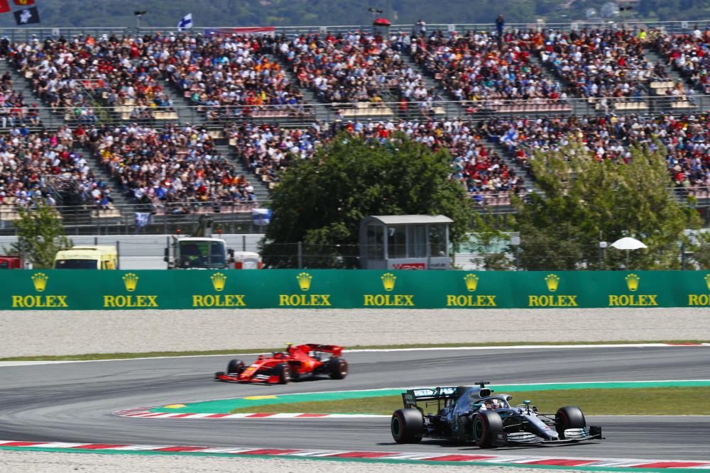 Las fotos de la victoria de Hamilton en Montmeló