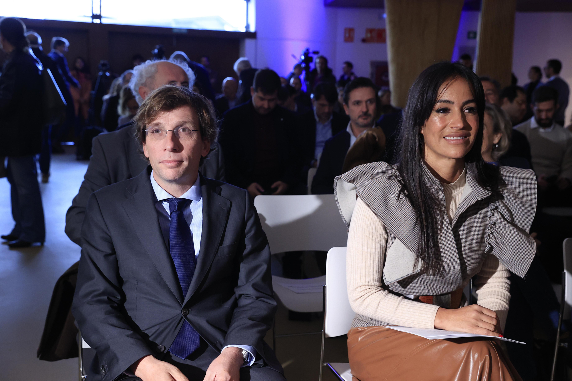 José Luis Martínez Almeida y Begoña Villacís en la inauguración del Campus del Videojuego de Madrid in Game.