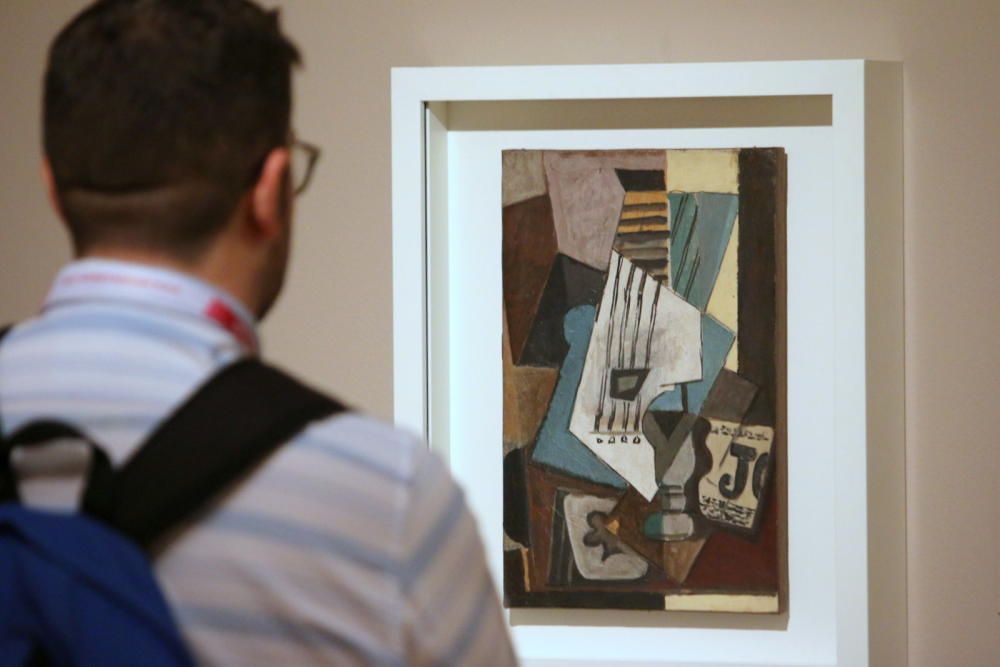 El nuevo cubismo desarrollado por Juan Gris, María Blanchard y Lipchitz, el núcleo central de esta muestra en el Palacio de Villalón