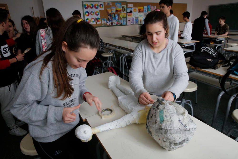 Falles a l'IES Cid Campeador i al CEIP López Rosat