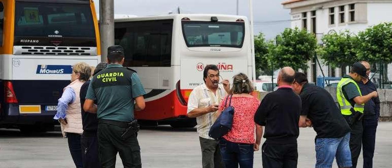 Dos guardias civiles identifican a sendos miembros del &quot;piquete&quot;. / IA