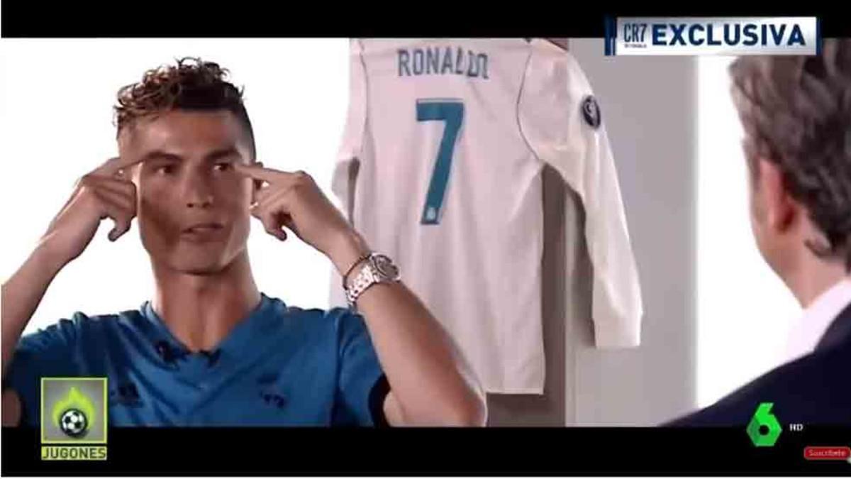 Cristiano Ronaldo se confesó en 'El Chiringuito'