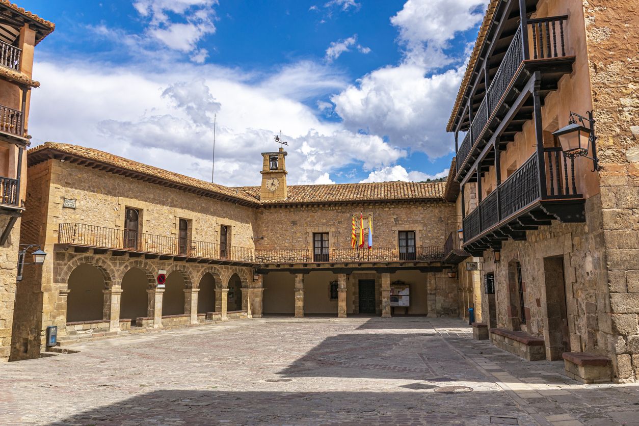 La Plaza Mayor de Albarracín