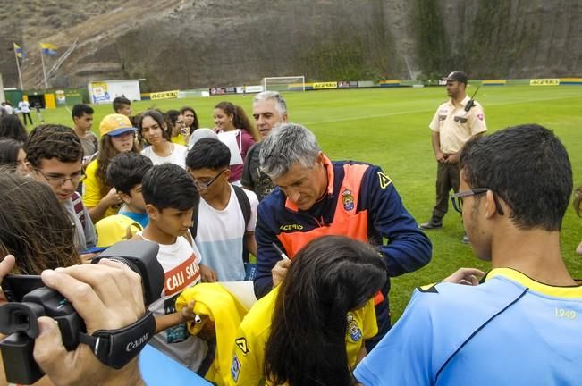 ENTRENAMIENTO DE LA UD LAS PALMAS EN BARRANCO ...