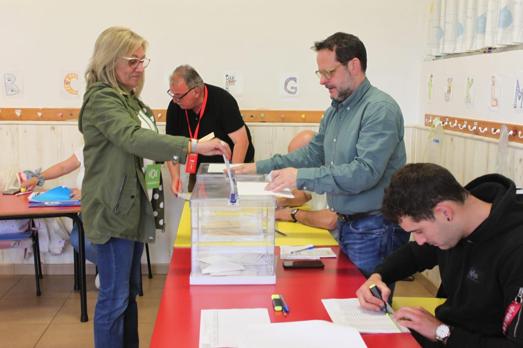 La participación en Llanera supera ya el 35% a las dos de la tarde, cuatro puntos más que la registrada a la misma hora en 2019