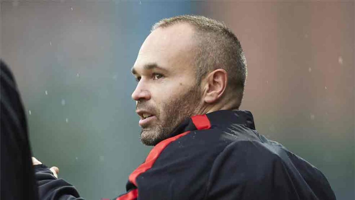 Iniesta ha hablado de la situación del país