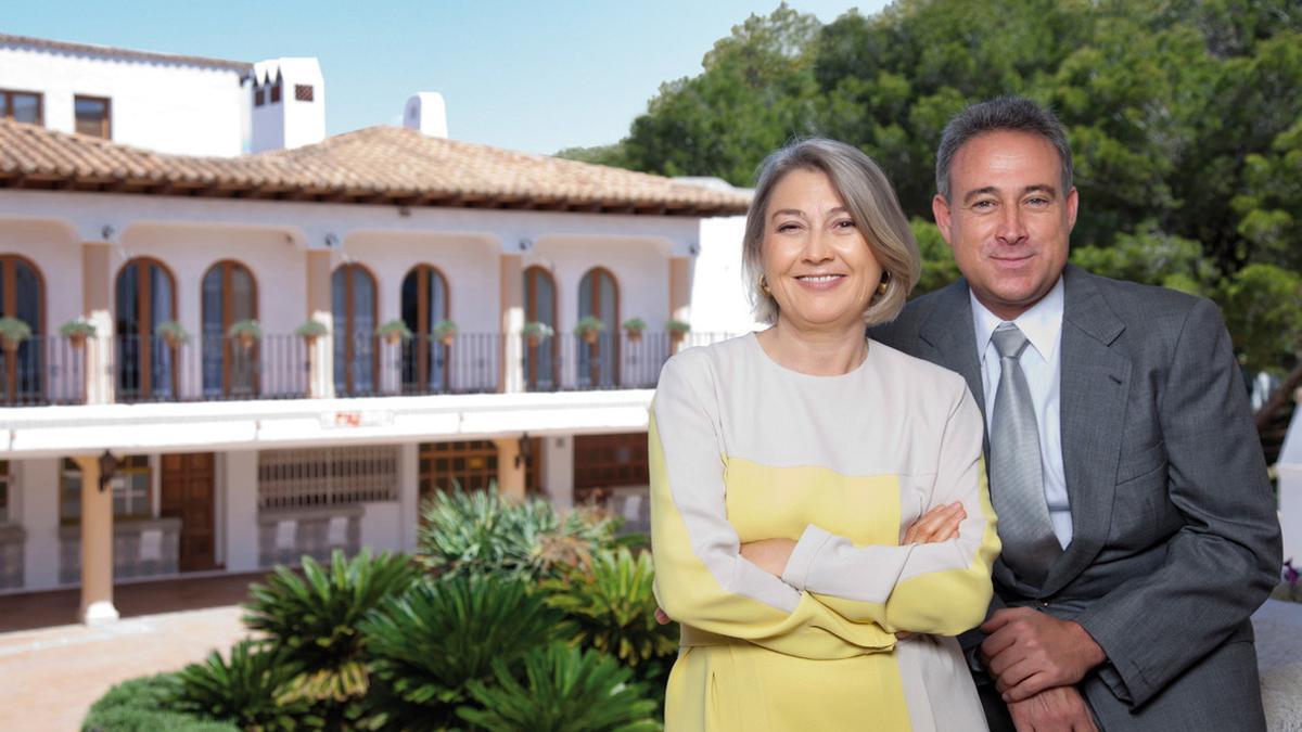 Carmen y Luis Riu, propietarios de Hoteles Riu, en el 2016.