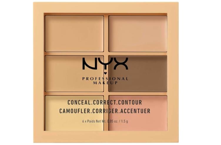 Paleta de correctores de maquillaje de NYX Cosmetics