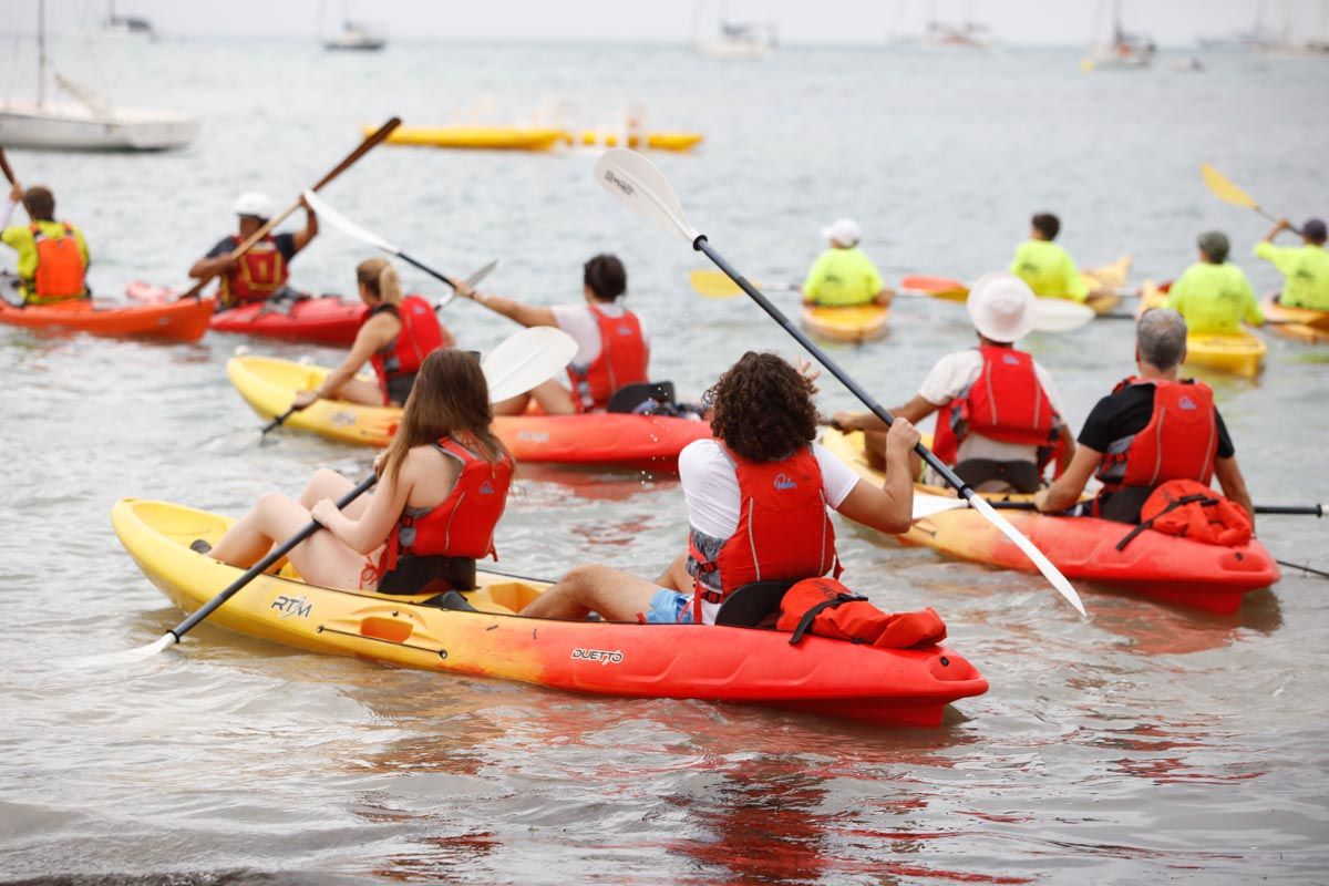 Galería: Kayaks y mar para mantener viva la memoria de Dell’Agnolo