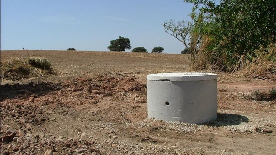 Pozo en el término municipal