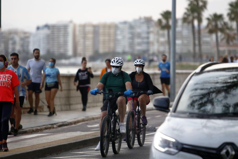 Lunes, 11 de mayo | Reabre de nuevo al tráfico el Paseo Marítimo Ruiz Picasso