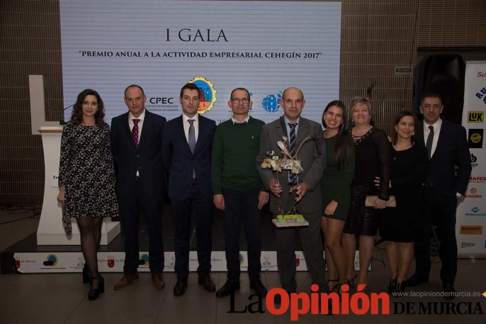 Gala premio a la Actividad empresarial en Cehegín