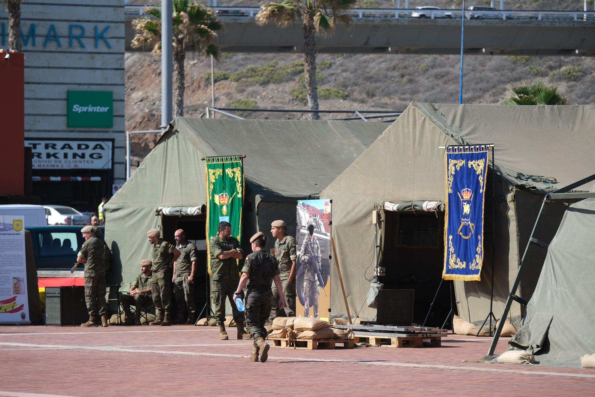 Celebración del Día de las Fuerzas Armadas en Las Palmas de Gran Canaria