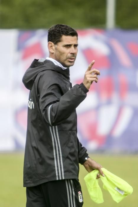 Entrenamiento del Real Oviedo