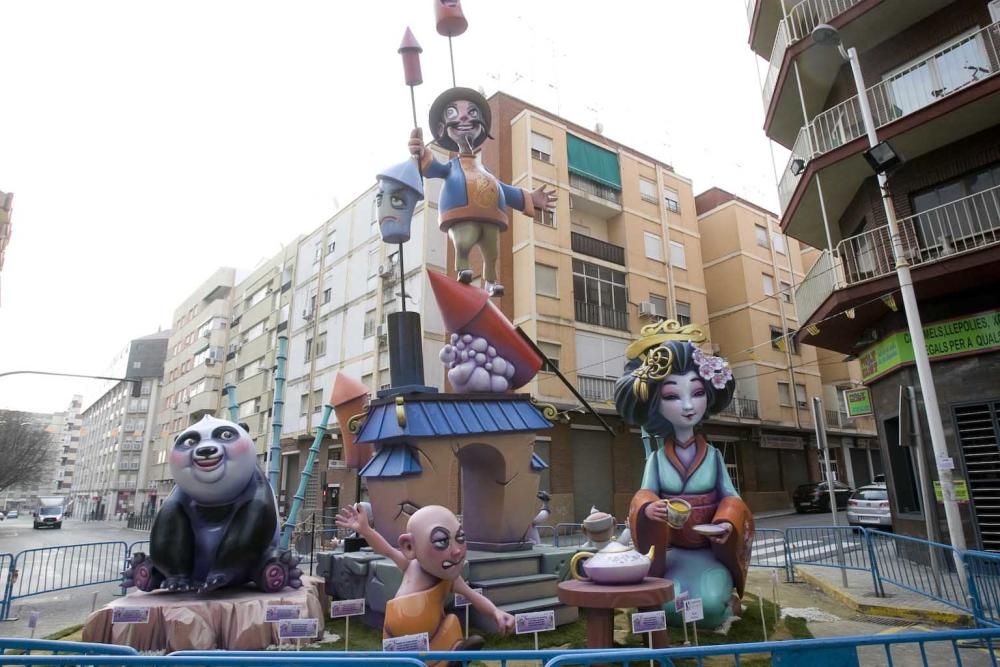 Falla Molina Claret. PERALES IBORRA