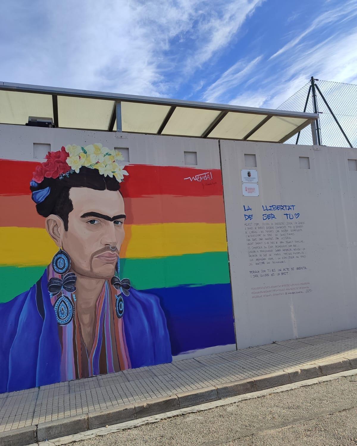 El Mural de la Diversitat de Daimús
