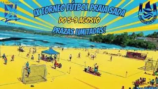 El Torneo de Fútbol Praia de Sada amplía su capacidad hasta los 500 inscritos