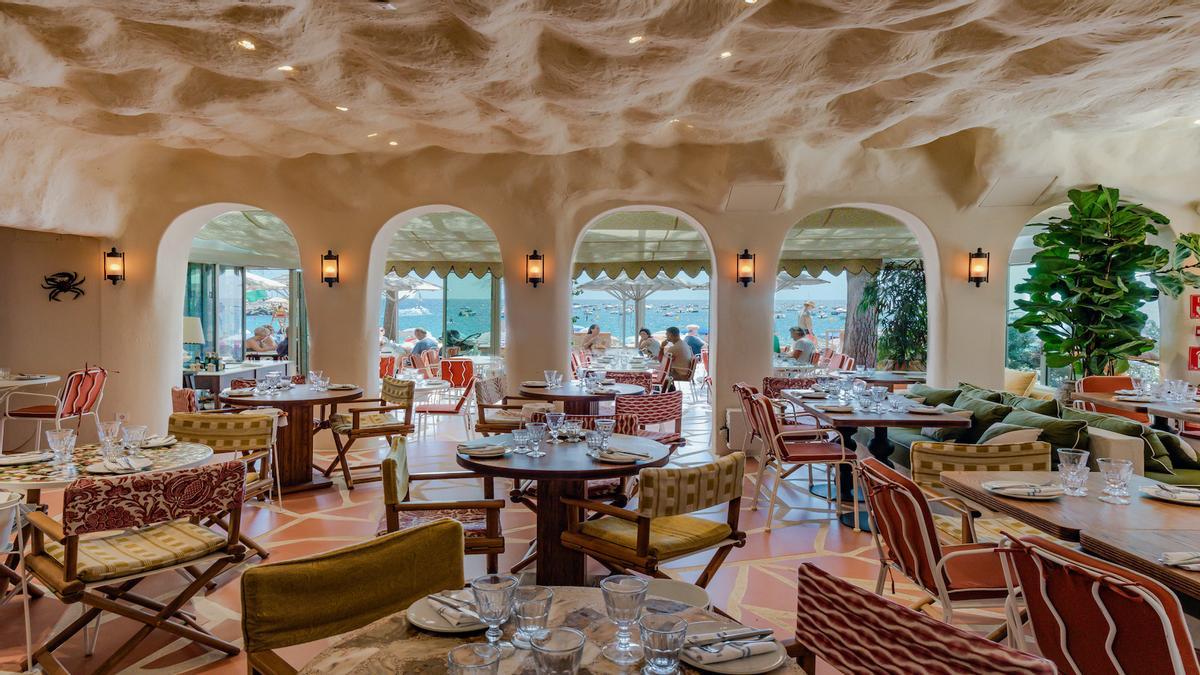 El restaurante del Hotel Isabella's Llafranc.