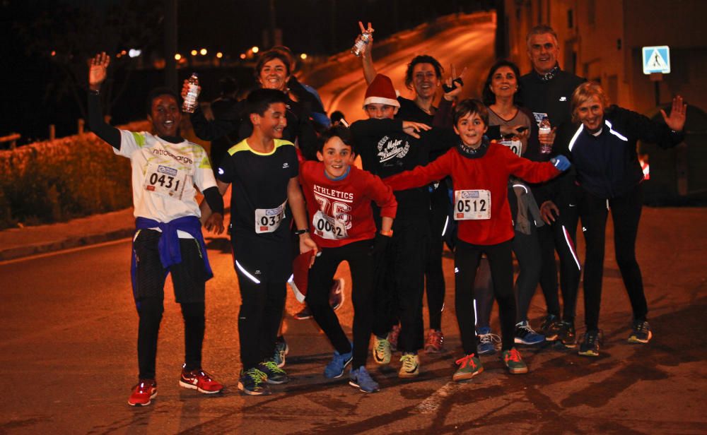 Más de 600 personas participan en la San Silvestre