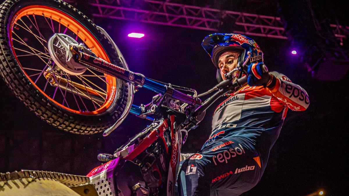 El pierenc Toni Bou, en acció