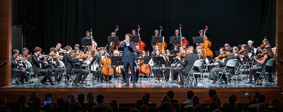 Una actuación de la Orquesta Sinfónica Caixa Ontinyent.