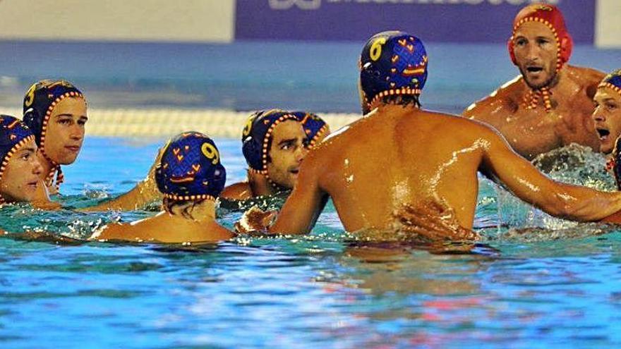 Jugadores de waterpolo