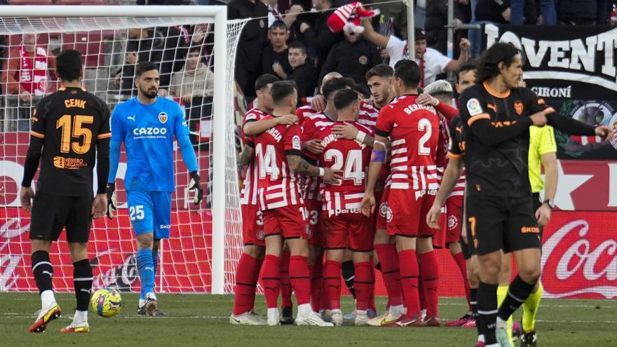 Estadísticas de girona futbol club contra valencia c. f.