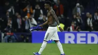 Lo que no se vio del Real Madrid - Mónaco: Vinicius se la guarda al Bernabéu y Arbeloa destapa la 'cama' de Xabi Alonso