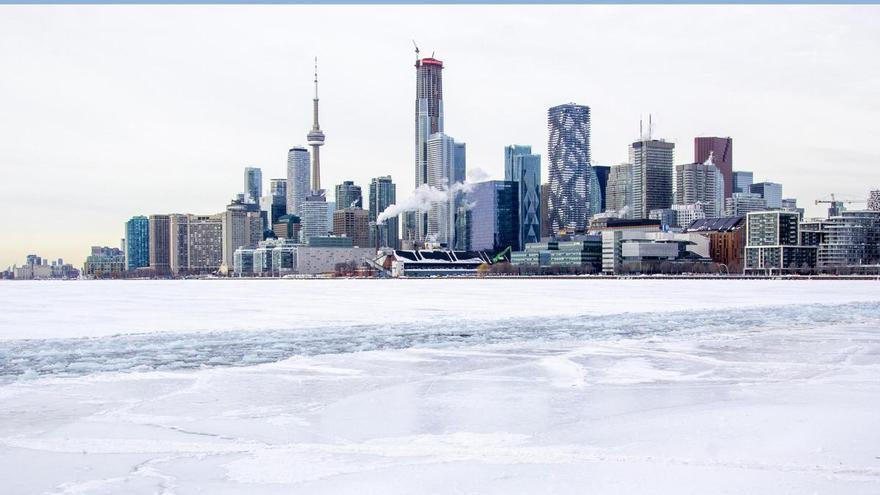 23 días seguidos por debajo de 0 grados: la peor ola de frío se instala en Toronto, Canadá