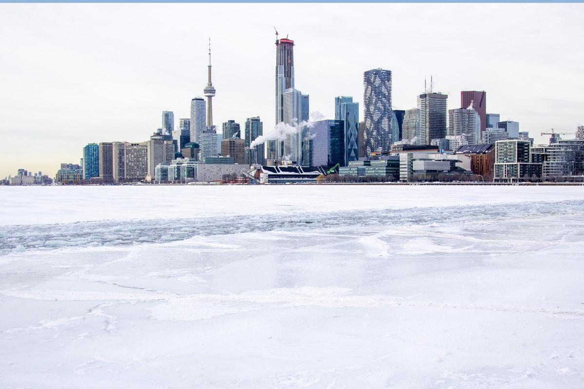 La ciudad canadiense de Toronto suma 23 días consecutivos por debajo de 0 grados