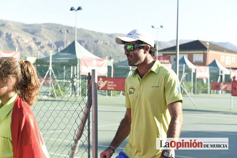 Inauguración del Campeonato Nacional de Tenis Alevín en el Club Cordillera