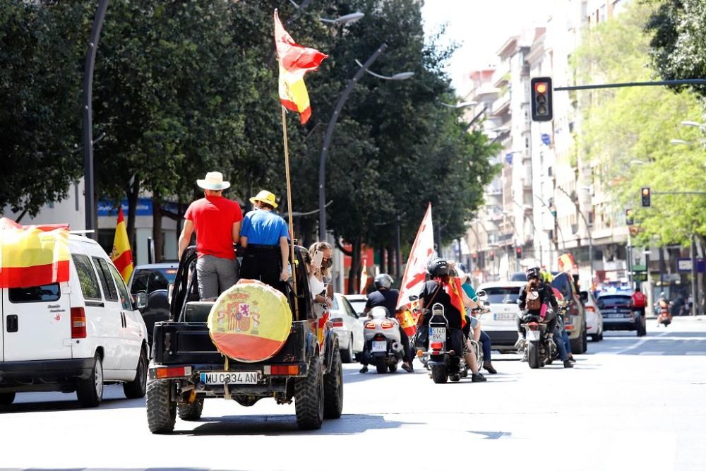 Manifestación contra el Gobierno de Sánchez