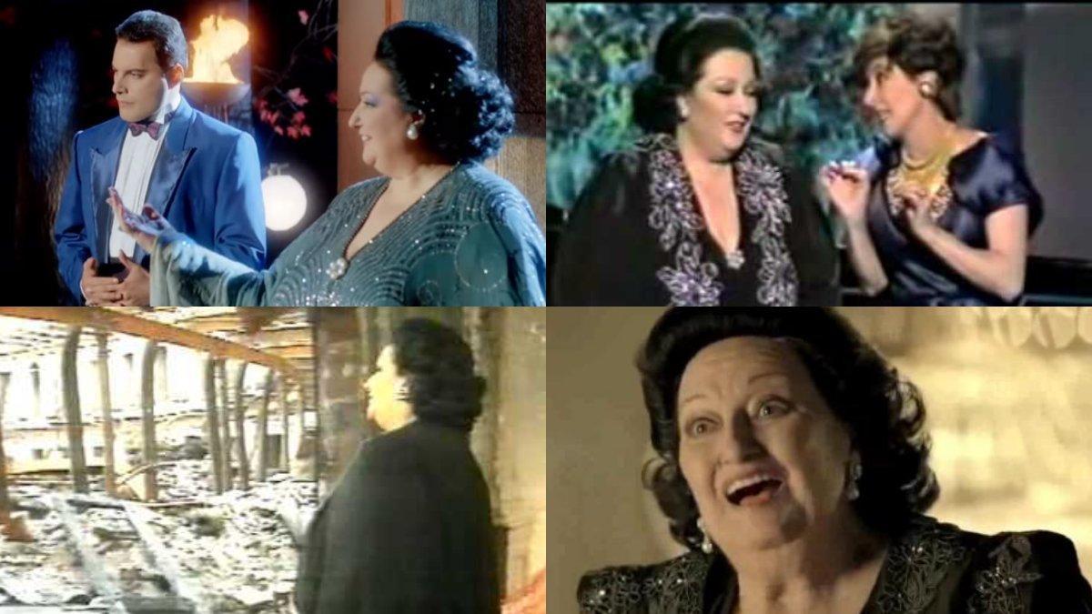 Algunos de los momentazos televisivos de Montserrat Caballé