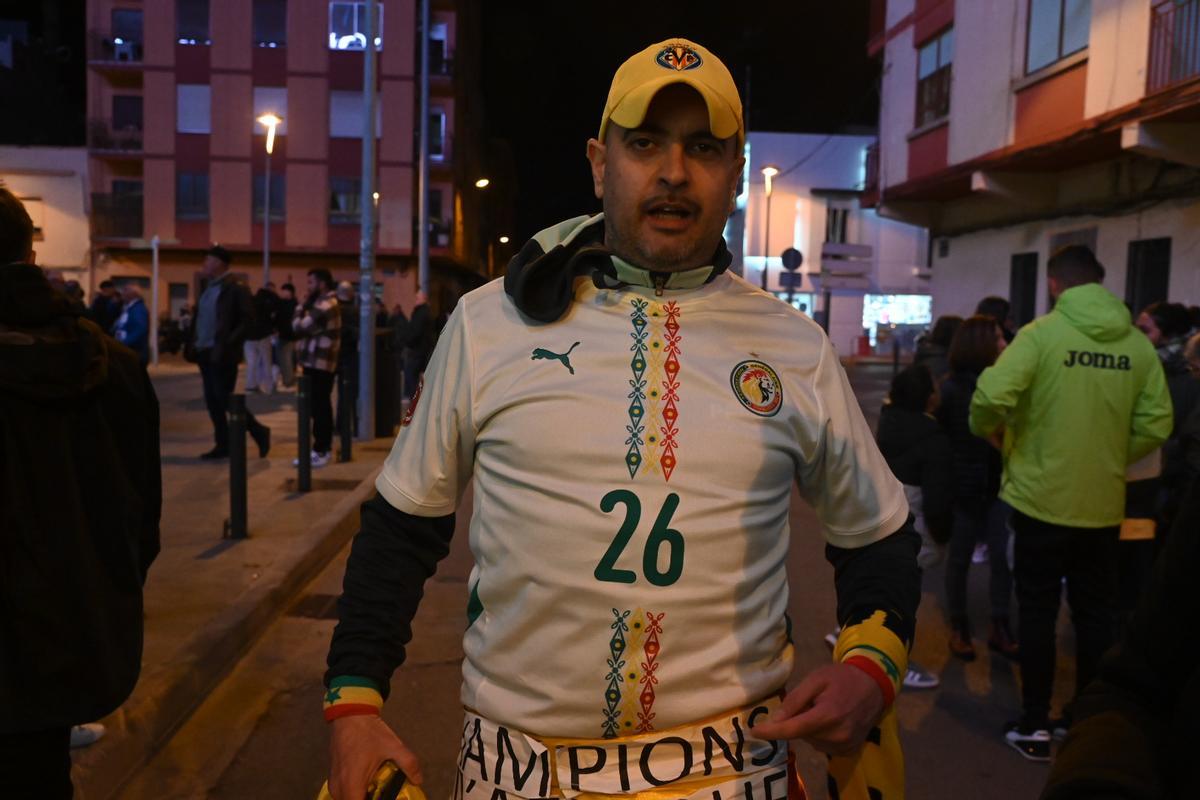 Jorge Baruque, aficionado del Villarreal.