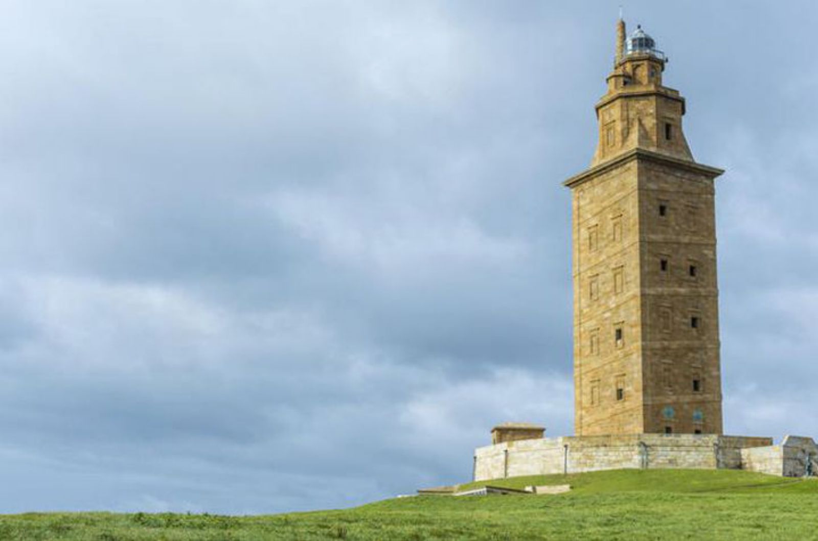 A Torre de Hércules, na Coruña.