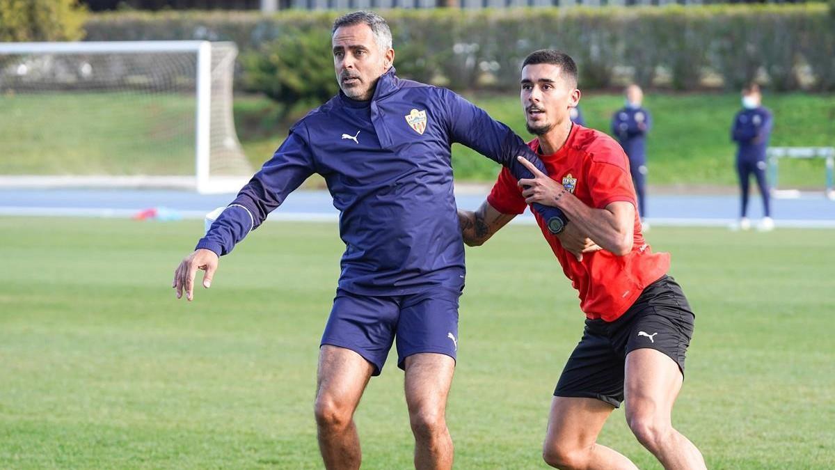 José Gomes, durante un entrenamiento