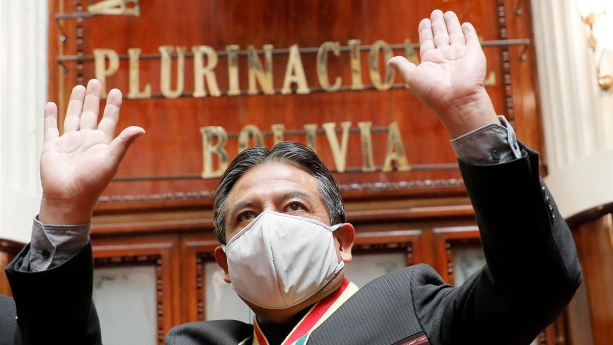 luis arce toma posesion como presidente de bolivia