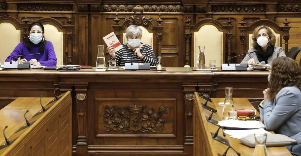 Pleno municipal de octubre en Gijón