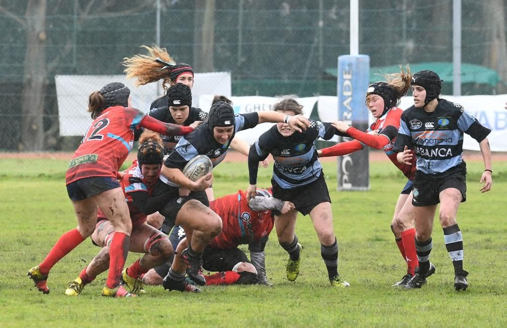 El CRAT femenino supera 22-10 al SanSe Rugby